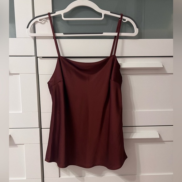 Abercrombie & Fitch Satin Squareneck Cami Top - Picture 3 of 7